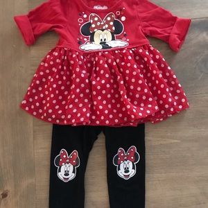 2T Minnie Mouse set